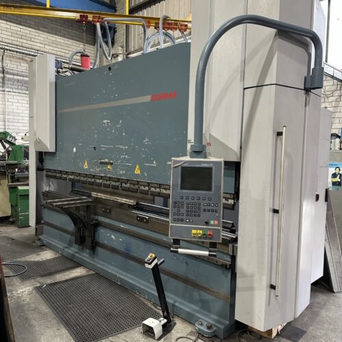 Machine specifications and bending diagram