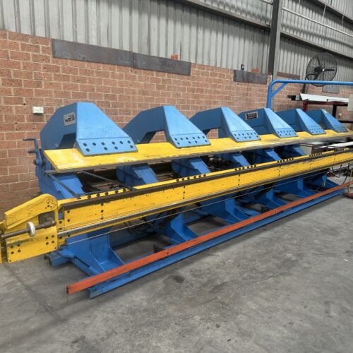 Used 6.4Mtr x 1.25mm Tensol Slitter Folder